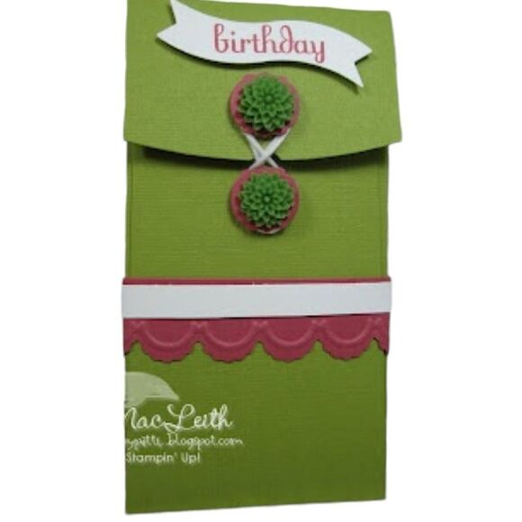 Stampin’Up Biz XL Petite Pocket Die - Picture 3 of 6